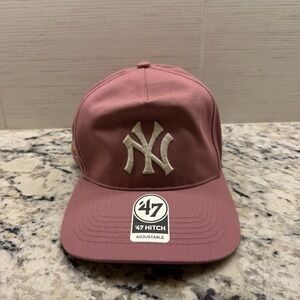 47 Dusty Rose Baseball Cap New York Yankees